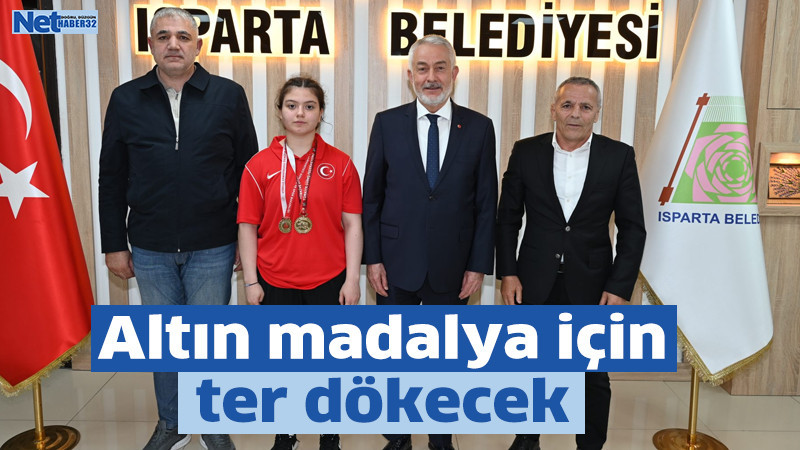 Altın Madalya İçin Ter Dökecek 