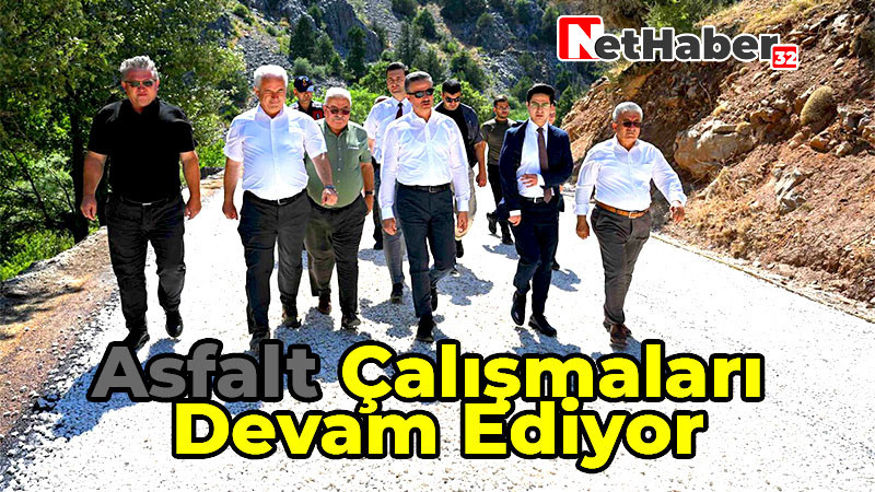 Asfalt Çalışmaları Devam Ediyor