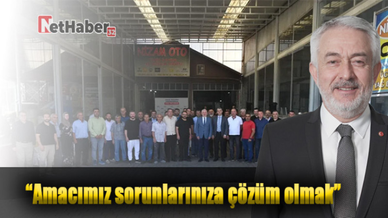 Başkan Başdeğirmen: “Amacımız sorunlarınıza çözüm olmak”