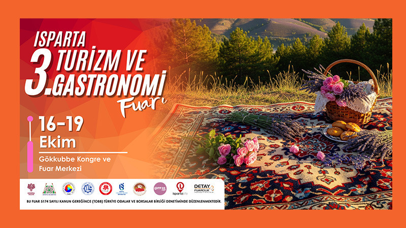 Isparta 3. Turizm ve Gastronomi Fuarı 
