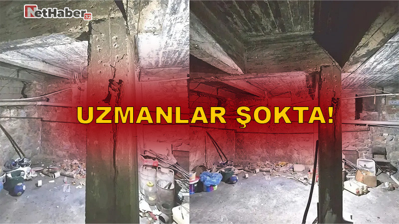 Isparta’da Riskli Bina Uzmanları Şaşırttı: Kirişler Kolonlara Bağlanmamış