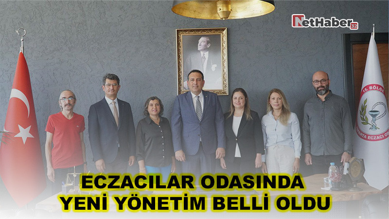 Eczacılar Odasında Yeni Yönetim Belli Oldu