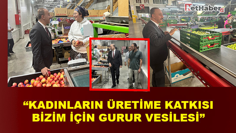 Vali Erin: Kadınların Üretimdeki Güçlü Varlığı Isparta İçin Gurur Kaynağı