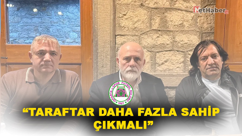 Bilgiç’ten Isparta 32 Spor’a Destek Çağrısı: “Taraftar Daha Fazla Sahip Çıkmalı”