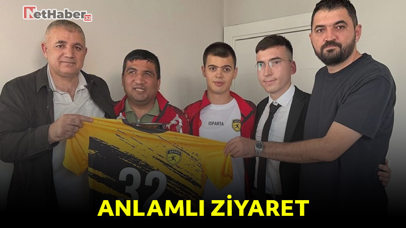 Görme Engelliler Spor Klübü'nden Isparta 32 Spor’a Anlamlı Ziyaret
