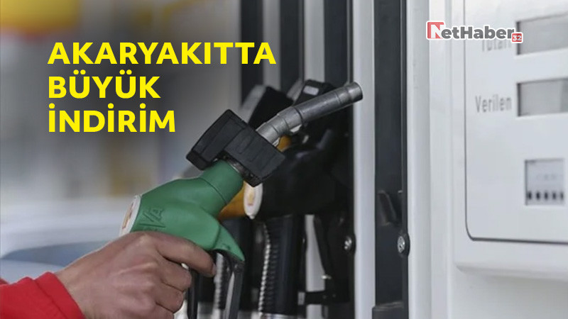 Akaryakıtta Büyük İndirim: Benzine 1,30 TL, Motora 1,38 TL İndirim Geliyor