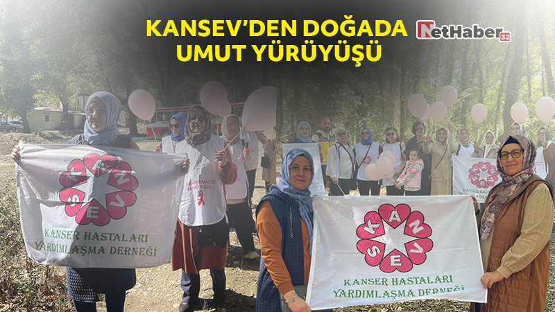 KANSEV’den Doğada Umut Yürüyüşü