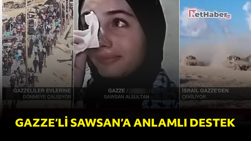 Isparta Gazeteciler Cemiyeti’nden Gazze’li Sawsan’a Anlamlı Destek