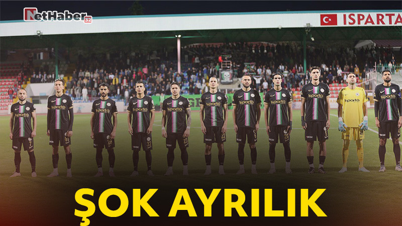 Isparta32spor’da Fethiyespor Maçı Öncesi Şok Ayrılık