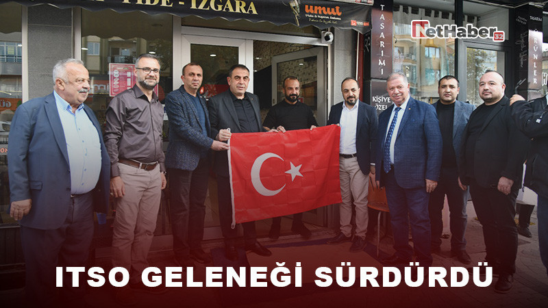 ITSO Geleneği Sürdürdü: Cumhuriyet Coşkusu Bayraklarla Yaşatıldı