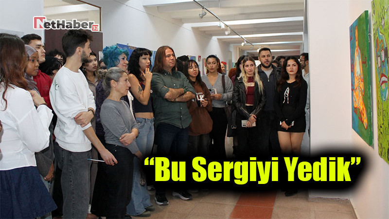 SDÜ’lü Genç Sanatçılardan Yaratıcı Sergi: “Bu Sergiyi Yedik!”