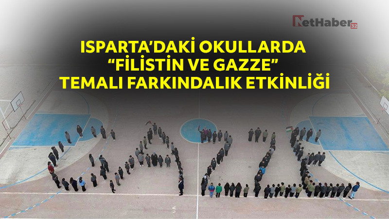 Isparta’daki Okullarda “Filistin ve Gazze” Temalı Farkındalık Etkinliği