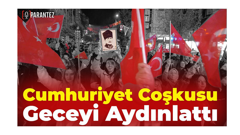 Isparta’da Cumhuriyet Coşkusu Fener Alayıyla Sokaklara Taştı