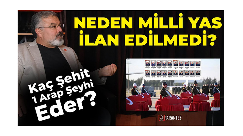 “20 Şehidimiz Varken Milli Yas Yok: Karaca’dan Hükümete Sert Tepki”