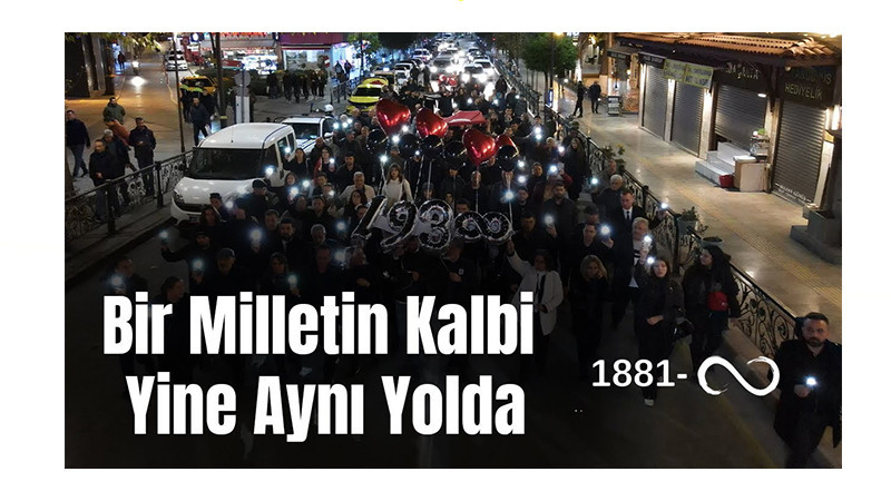 CHP Isparta’dan Anlamlı 10 Kasım Yürüyüşü: “Ata’nın İzindeyiz”