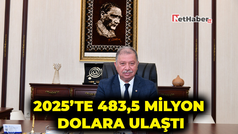 2025’te 483,5 Milyon Dolara Ulaştı