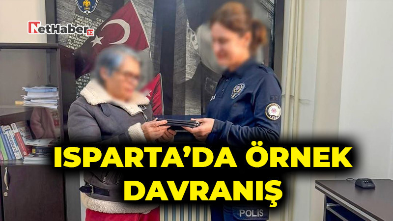 Isparta’da Örnek Davranış