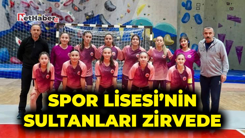Spor Lisesi’nin Sultanları Zirvede