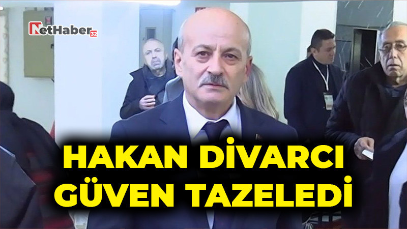 Hakan Divarcı Güven Tazeledi0