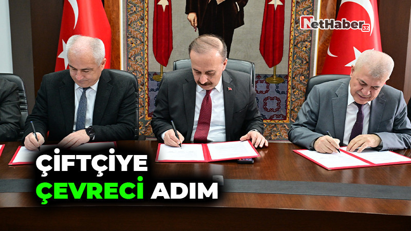 Isparta’da Zirai Atıklar İçin Akıllı Konteyner Protokolü İmzalandı