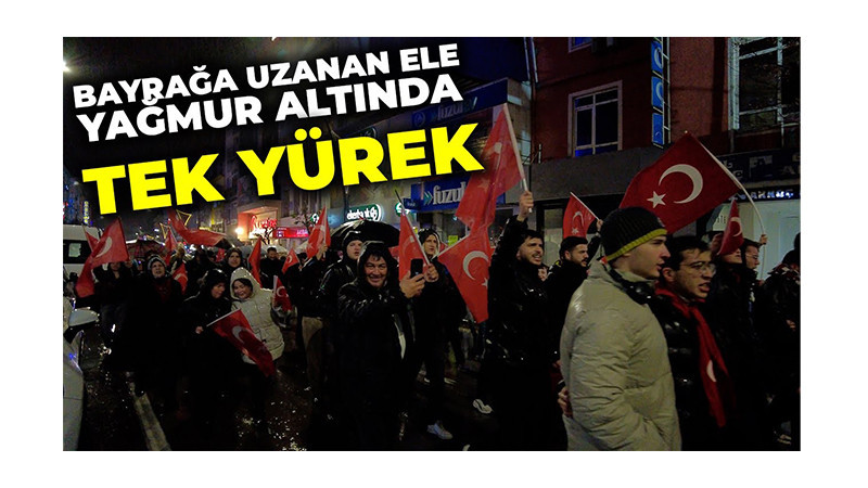 Yağmur da Susturamadı!