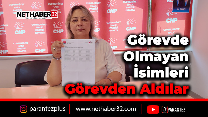 Görevde Olmayanları Görevden Aldılar!