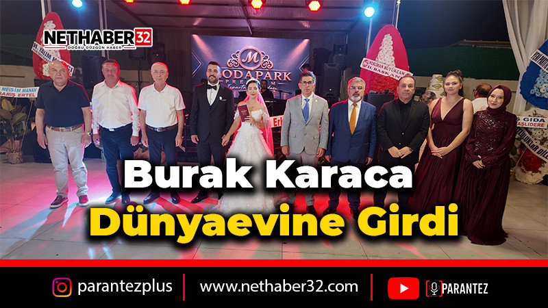 Burak Karaca Dünyaevine Girdi