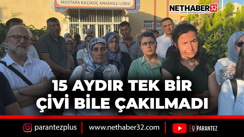 MUSTAFA KAÇIKOÇ ANADOLU LİSESİ VELİLERİNDEN 'GELECEK' ENDİŞESİ!