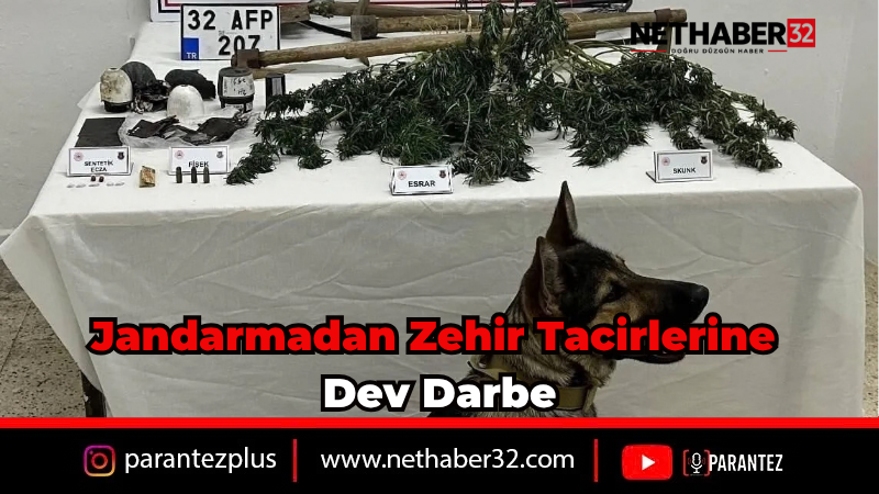Isparta'da Jandarmadan Uyuşturucu Darbesi: 62 Yakalama!