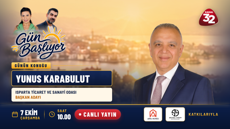 ITSO Başkan Adayı Yunus Karabulut, Gün Başlıyor'un konuğu oluyor