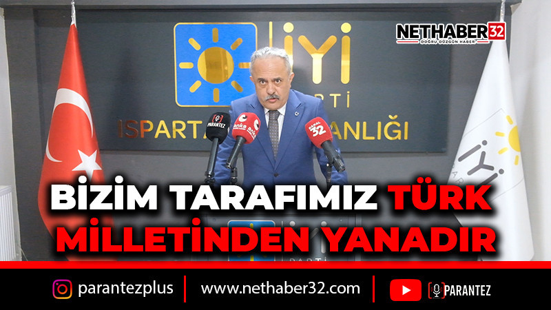 BİZİM TARAFIMIZ TÜRK MİLLETİNDEN YANADIR