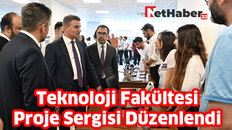 Teknoloji Fakültesi Proje Sergisi Düzenlendi