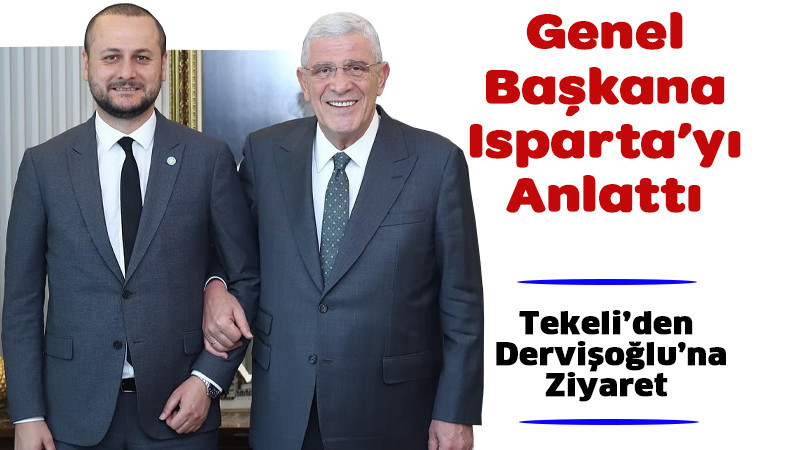 Genel Başkan'a Isparta'yı Anlattı 