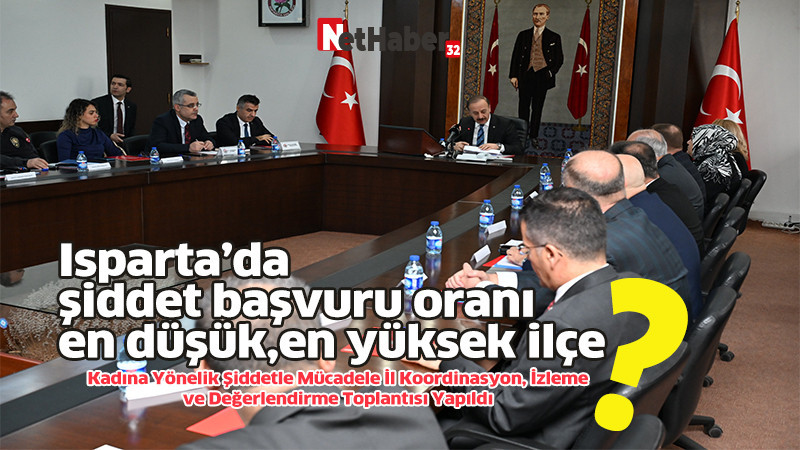 Kadına Yönelik Şiddetle Mücadele İl Koordinasyon, İzleme ve Değerlendirme Toplantısı Yapıldı