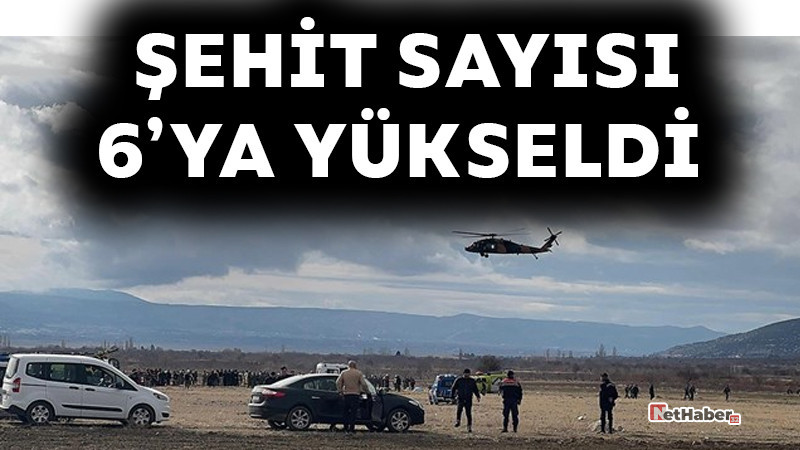 Isparta'da askeri helikopter düştü: 6 askerimiz şehit oldu