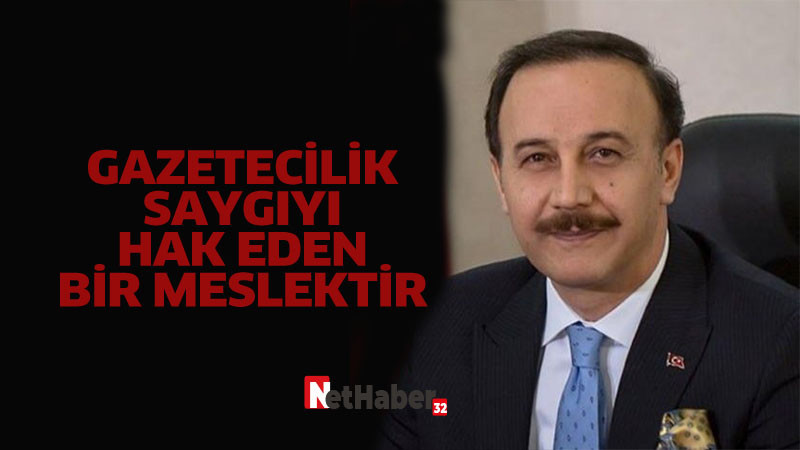 GAZETECİLİK SAYGIYI HAK EDEN BİR MESLEKTİR