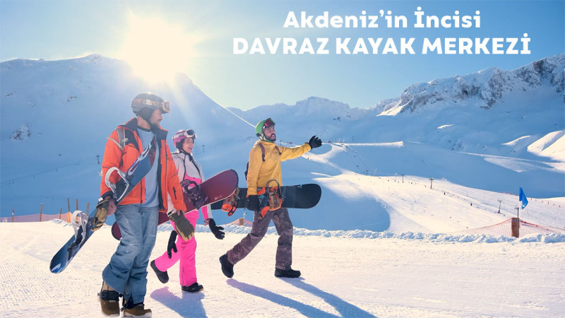 Akdeniz'in İncisi Davraz Kayak Merkezi 