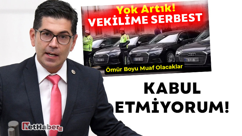 Halıcı: Böyle bir imtiyazı KABUL ETMİYORUM! 