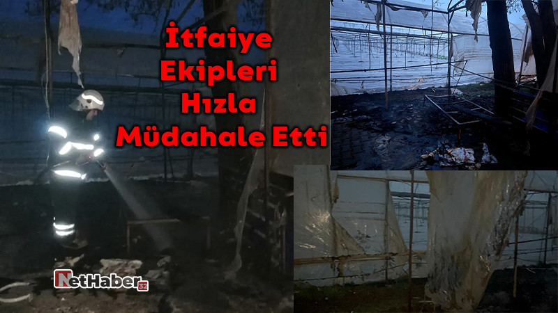  İtfaiye Ekipleri Hızla Müdahale Etti