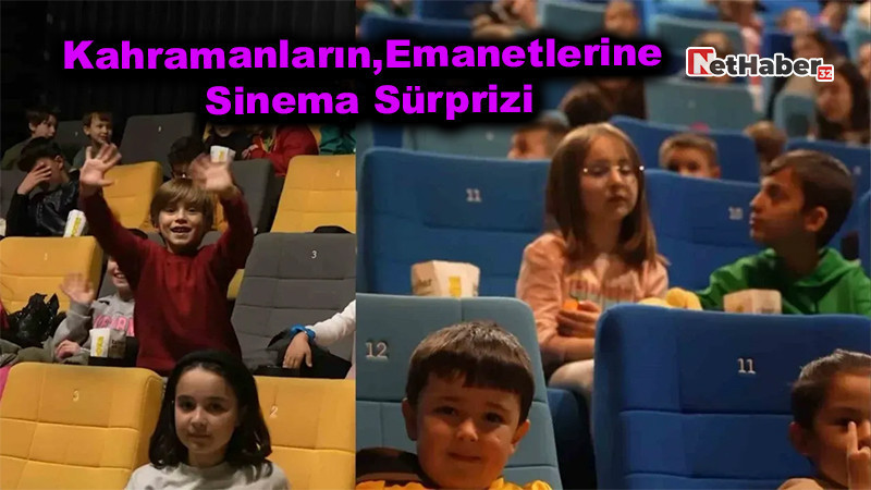 Kahramanların Emanetlerine Sinema Sürprizi: Isparta Emniyeti’nden Yürek Isıtan Etkinlik