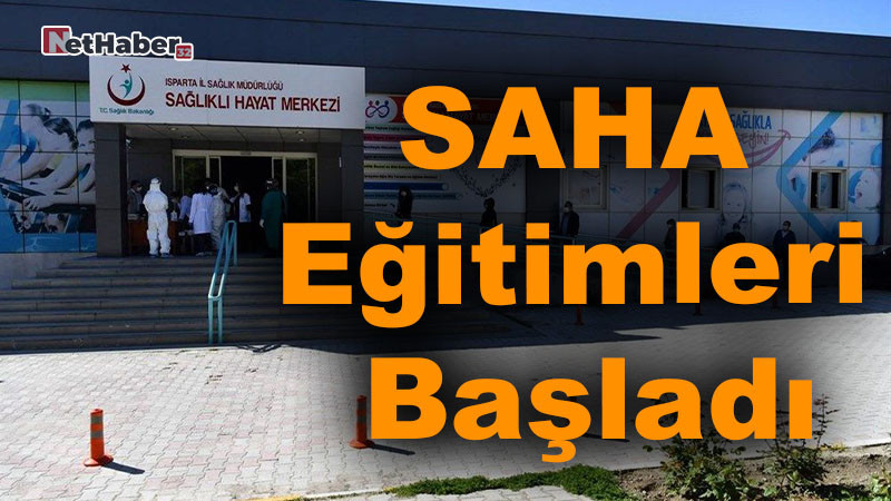 Isparta’da Sağlıklı Yaşam İçin Yeni Dönem: SAHA Eğitimleri Başladı