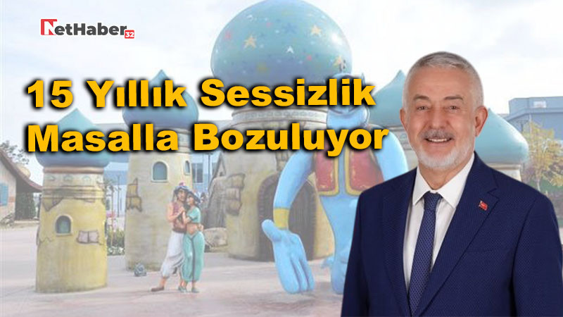 15 Yıllık Sessizlik Masalla Bozuluyor: Atıl Aquapark, ‘Tomurcuk Masal Parkı’ Oluyor!