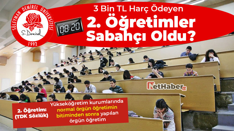 2. Öğretimler Sabahçı Oldu! 