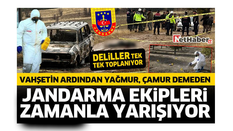 Aydoğmuş Vahşetinde Jandarma Zamanla Yarışıyor