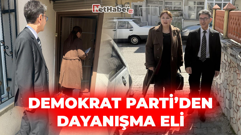 DEMOKRAT PARTİ’DEN RAMAZAN’DA DAYANIŞMA ELİ