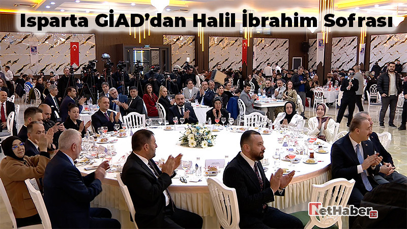 Isparta GİAD’dan Tam Bir Halil İbrahim Sofrası