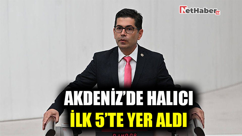 AKDENİZ'DE HALICI İLK 5'DE YER ALDI