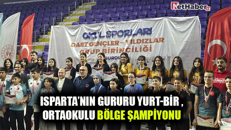 ISPARTA’NIN GURURU YURT-BİR ORTAOKULU BÖLGE ŞAMPİYONU