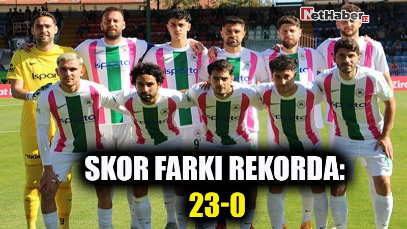 Skor Farkı Rekor Seviyede: 23-0