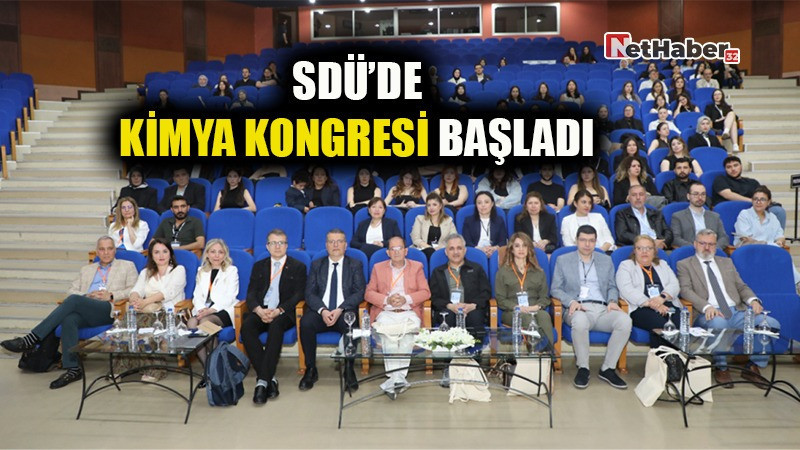 SDÜ’DE KİMYA KONGRESİ BAŞLADI